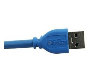 Ciao-velocità USB blu 3,0 A ad un cavo del trasferimento di dati di USB del cavo