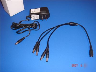 alimentazione elettrica della macchina fotografica del cctv di 12VDC 500mA 100-240VAC 50-60Hz per commutato