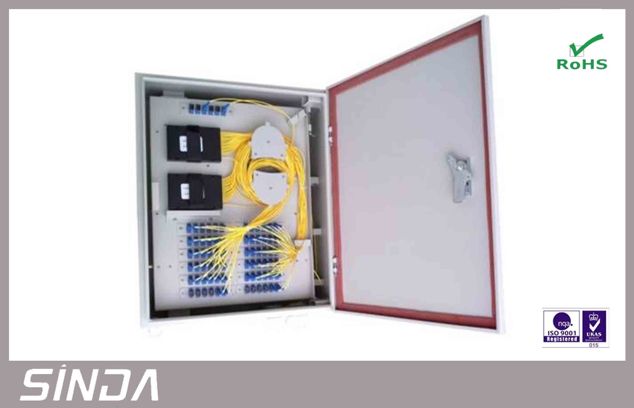 Separatore a fibra ottica di SpA con il contenitore di supporto della parete, contenitore di fibra ottica di supporto della parete
