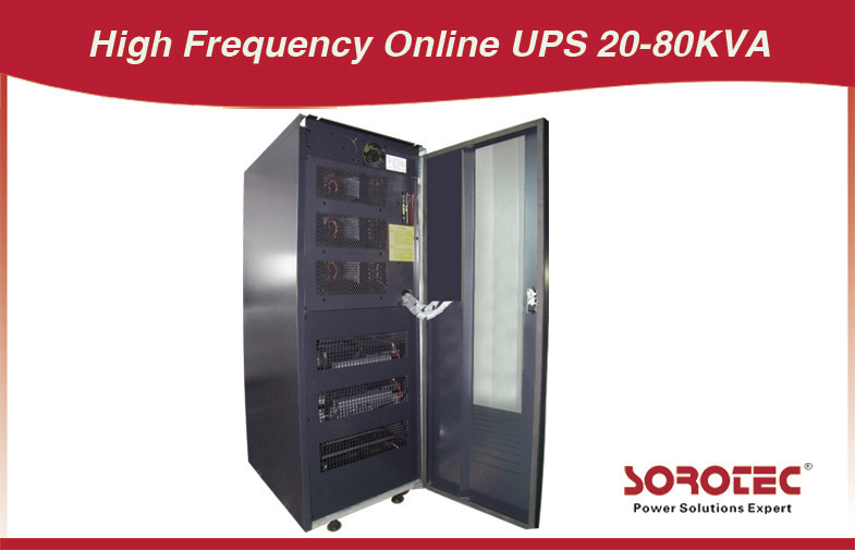 20 - 80 KVA tre - fase 4 linea ininterrotta Power Supply, UPS on-line ad alta frequenza