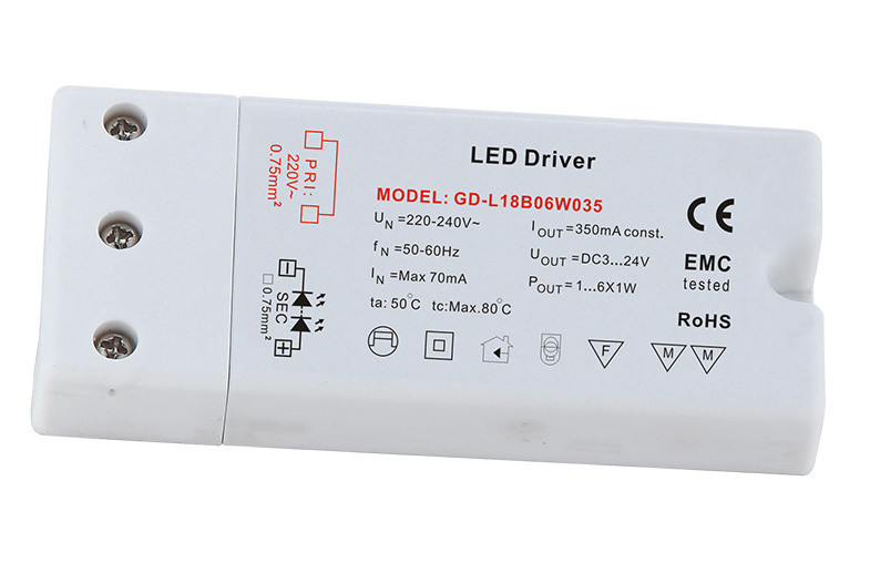 Driver costanti di tensione LED, 12W, 12V o 24V