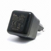 spina universale portatile dell'adattatore UE di corrente continua di CA di 11W 5V 1A-2.1A USB con en 60950-1