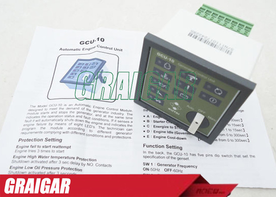 Unità di controllo di generatore elettronica del regolatore del governatore del motore di Kutai GCU-10 9V ad una CC di 36 V