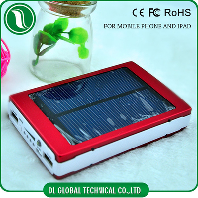 La Banca mobile della batteria di alto potere del pannello solare della Banca rossa bianca blu di potere