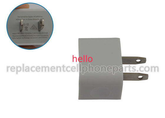 Mini tipo adattatore UE/degli Stati Uniti di potere di iphone della mela di CA di USB della spina per il telefono cellulare