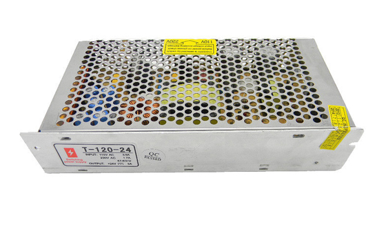 CC 24V 5A dell'alimentazione elettrica di modo di commutazione di 120 watt per lo schermo di visualizzazione LCD