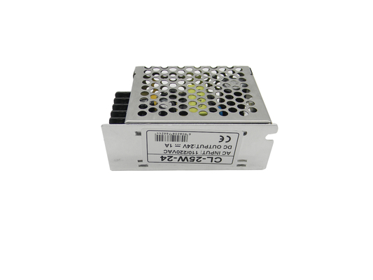 la CC 24V ha prodotto l'alimentazione elettrica di commutazione rivestita metallo del modo 30W per le macchine fotografiche del CCTV di sicurezza