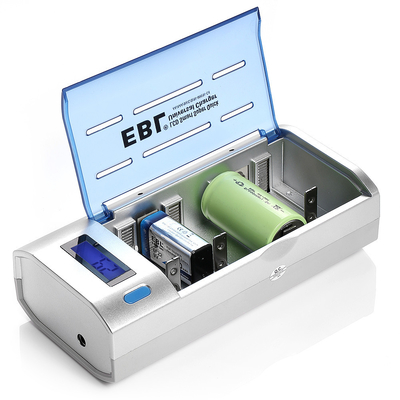 Caricabatteria & scaricatore rapidi astuti LCD universali per le batterie del Ni-CD di aa