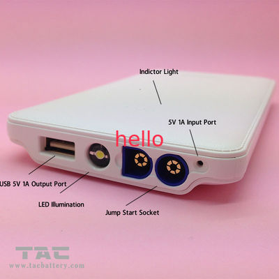 La Banca portatile ultra sottile 5400mAH 5V di potere del dispositivo d'avviamento di salto del camion di USB