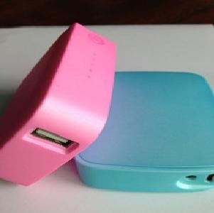 Alimentazione elettrica mobile del litio 5V, la Banca portatile bianca nera di potere