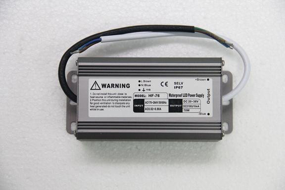 Alimentazione elettrica costante della corrente LED della lampada 2100mA del LED 220v EN55015, alimentazione elettrica all'aperto del LED