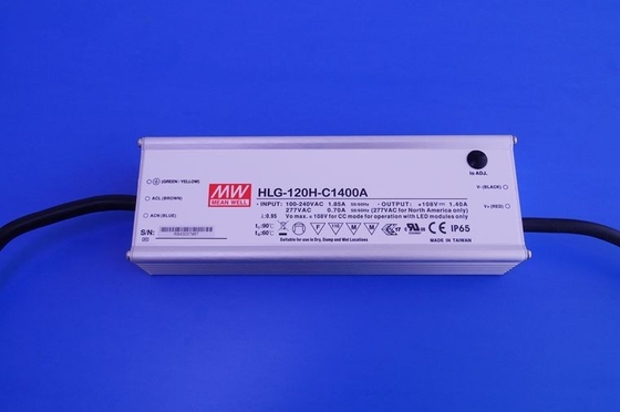 Alimentazione elettrica impermeabile di Constant Current LED del driver di 120W Meanwell con il caso di alluminio