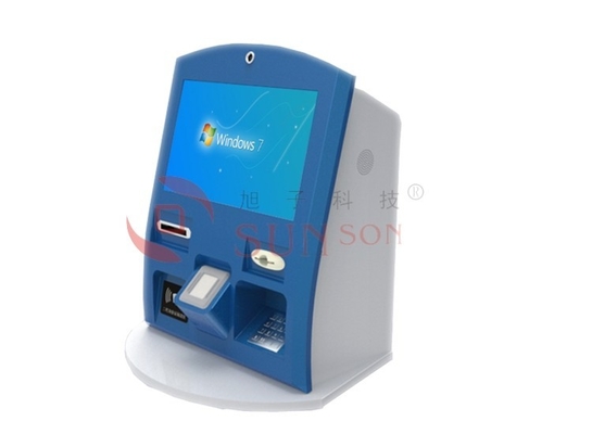 Desktop mobile del chiosco della carta assegni, monitor del touch screen del chiosco del supporto della parete