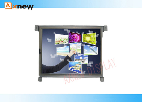 160/140 esposizioni resistenti del monitor LCD del touch screen della lampadina della struttura aperta LED