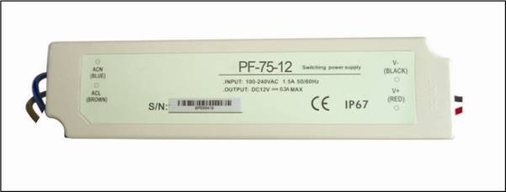 driver costanti universali 230V di tensione 12V LED di CA 75W per la videocamera di sicurezza