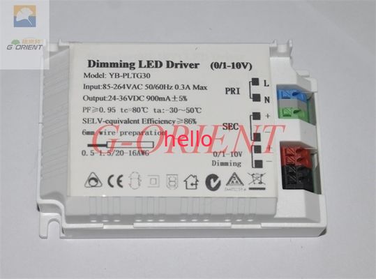 Alimentazione elettrica principale corrente costante universale del driver di 600ma 0-10V PWM Dimmable