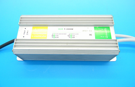 Alimentazione elettrica impermeabile della prova dell'acqua del driver DC12V 50W di IP67 LED