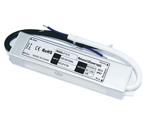 24V la CC 15W impermeabilizza il driver EN55022 del LED per la luce di striscia flessibile del LED