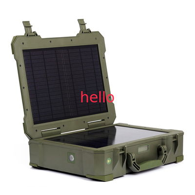 Generatore autoalimentato solare portatile rinnovabile 20w per TV d'accensione/di sorveglianza domestica