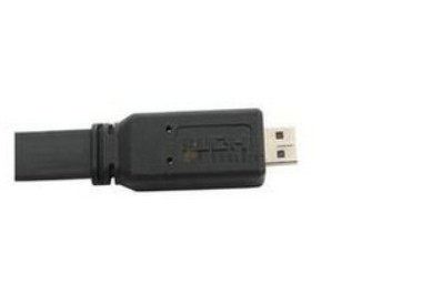 Il nero ad alta velocità HDMI-HDMI del cavo di trasferimento di USB con l'alta risoluzione