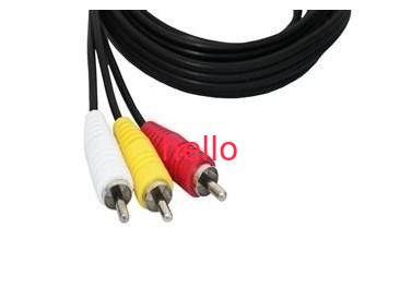Cavo ad alta velocità del trasferimento di dati di USB, audio /Video cavo di RCA