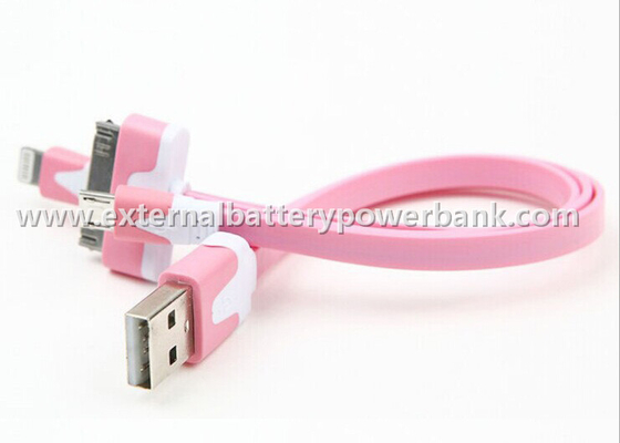 3 variopinti in 1 cavo del trasferimento di dati di USB del cavo di USB per il iphone/Samsung