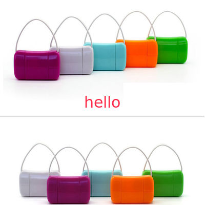 Micro USB Assemblea promozionale dello smartphone del cavo del trasferimento di dati di 8pin con stile sveglio della borsa