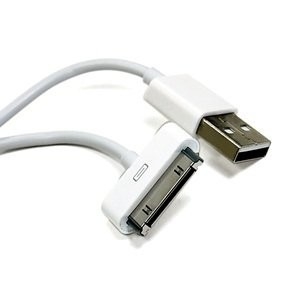 Cavo extra-lungo di sincronizzazione dei dati del nero 6FT USB per il iPad di iPhone 4 4S 3GS iPod di Apple