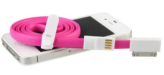 il Pin magnetico 30 1.2m del cavo del caricatore di iPhone 4/4S USB lungamente trasferisce il cavo