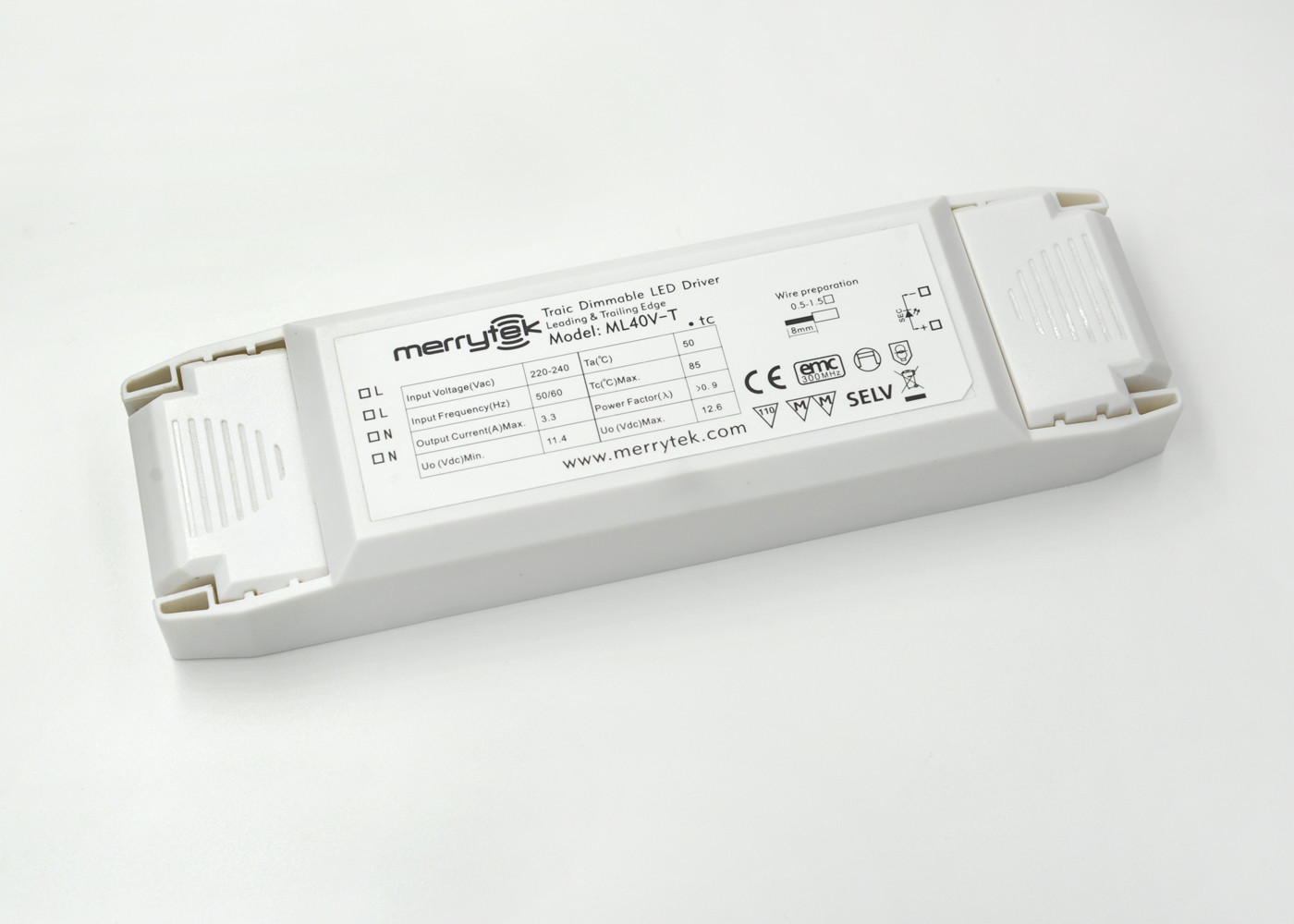 Driver costante 12Vdc 50Hz/60Hz di Dimmable LED di tensione di recinzione