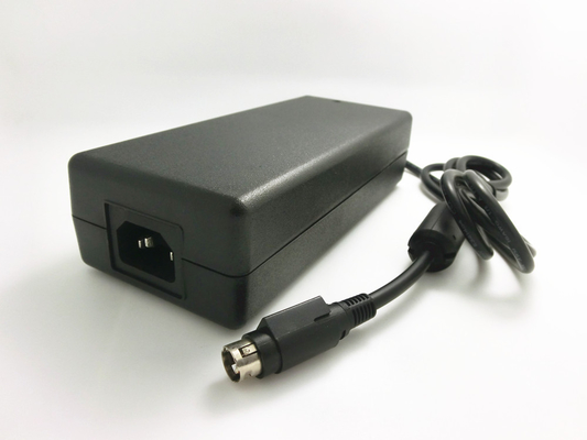 Adattatore mondiale dell'alimentazione elettrica di CC Jack di PFC/3 perni, uscita di 120W 24V 5A